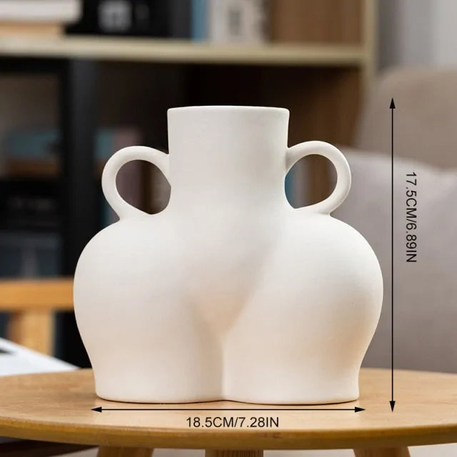 Human Body Ceramics Vases