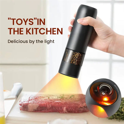 Electric Automatic Pepper And Salt Grinder